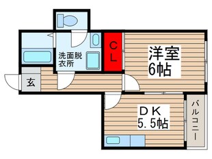 メゾンドシオンの物件間取画像